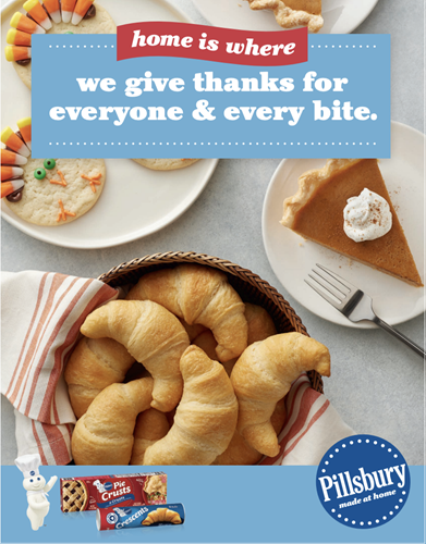 Pillsbury crescents ad