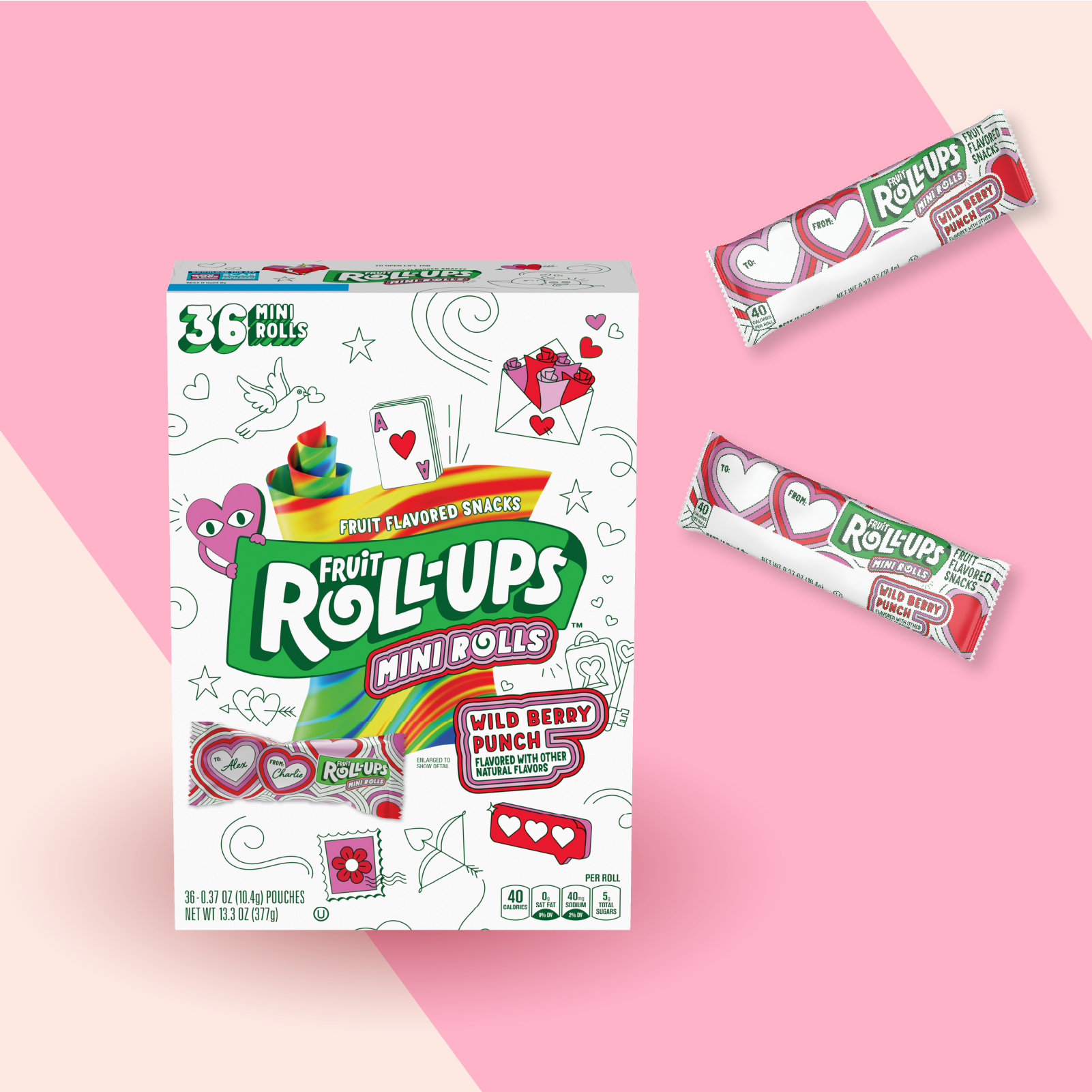 Fruit Roll-Ups Minis Signable Pouches